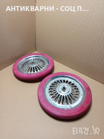 Комплект Стари Колела От Старо Детско Колело., снимка 3 - Антикварни и старинни предмети - 51184874