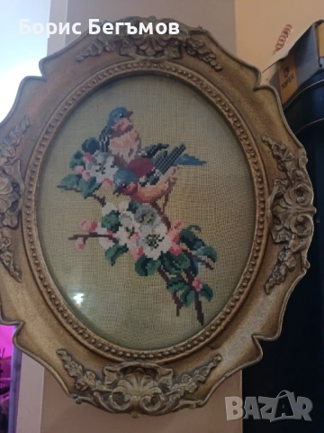 Ръчно шити гоблени-5 броя, снимка 18 - Гоблени - 53525584