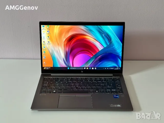 14’FHD IPS/i7-1165G7/HP Zbook FireFly G8/16GB DDR4/512GB/Nvidia T500, снимка 2 - Лаптопи за работа - 47184020