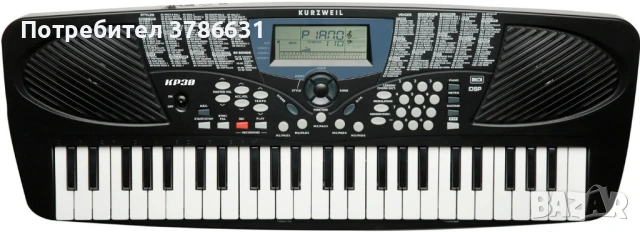 Синтезатор Kurzweil KP30 и стойка, снимка 2 - Синтезатори - 53027363