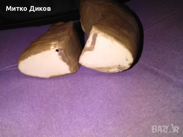 Дървени котета два броя за украса 16 и 11 см отлични, снимка 11 - Декорация за дома - 49799835