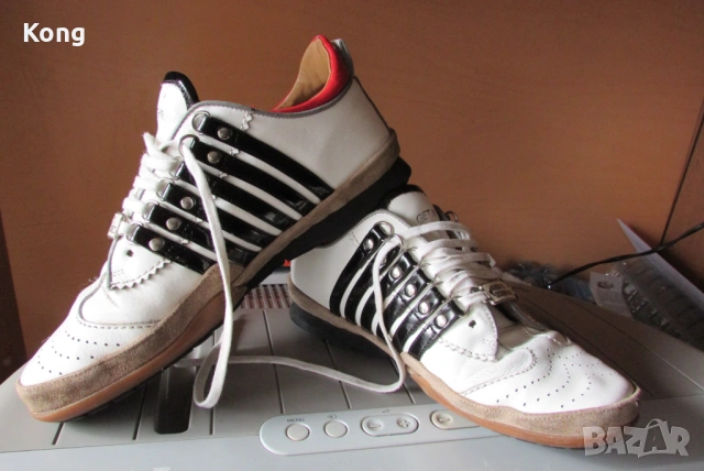 Мъжки кубинки Dr. Martens 1460 Royal Blue Обувки естествена кожа DSQUARED2 маратонки , снимка 8 - Мъжки боти - 53089776