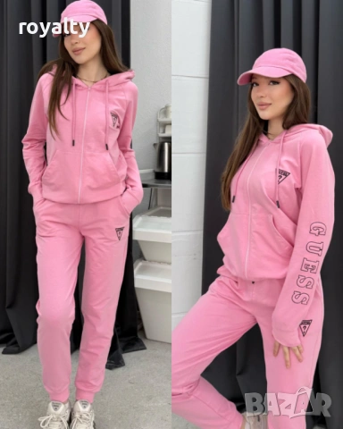 Guess Нов Розов Дамски Комплект Гес 
