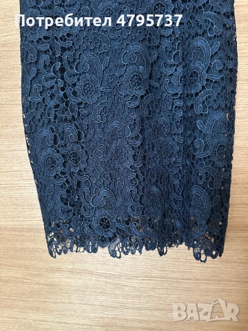 Дантелена рокля, снимка 2 - Рокли - 54193925