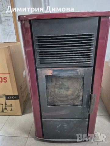 Пелетна камина, снимка 3 - Отоплителни печки - 53561026