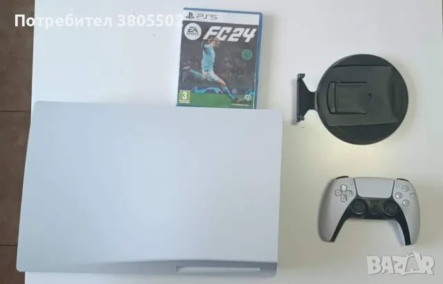 Продавам PlayStation 5 disc+EA FC 24, снимка 2 - PlayStation конзоли - 47306061