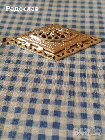 Български стар медальон , снимка 4 - Колиета, медальони, синджири - 54087581