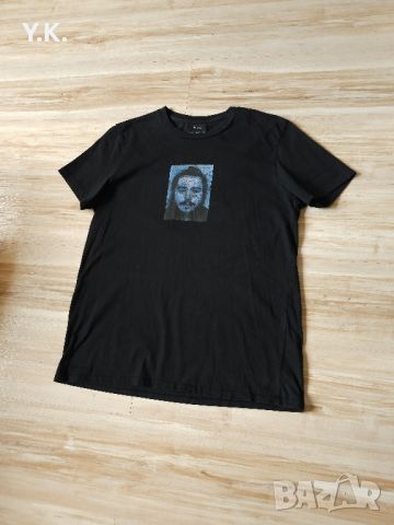 Оригинална мъжка тениска Bershka x Posty Co. Post Malone, снимка 2 - Тениски - 46187262