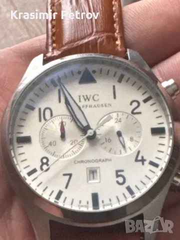 IWC Chronograph, снимка 5 - Луксозни - 48978275