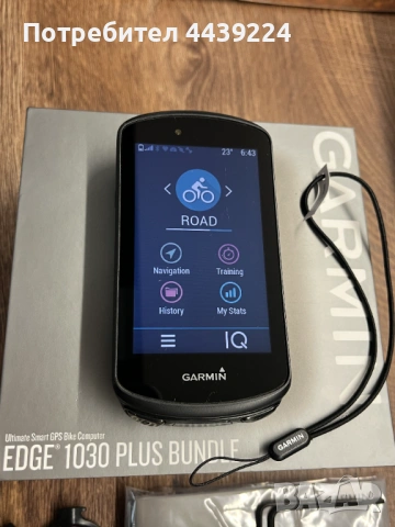 Garmin Edge 1030 Plus в много добро състояние