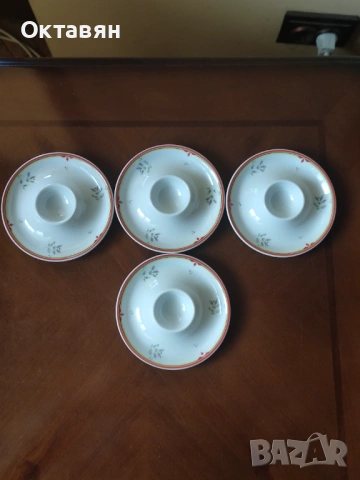 Порцеланови поставки за яйца, коктиери, снимка 5 - Сервизи - 53217369