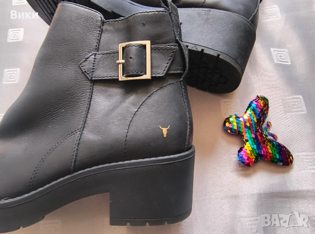 Дамски боти 41 номер  естествена кожа - Windsor Smith , снимка 3 - Дамски боти - 54231688