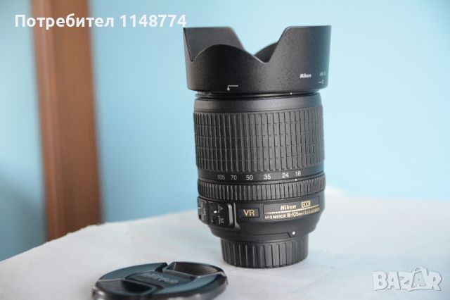 Nikkor AF-S  18-105mm f3.5-5G ED VR, снимка 1 - Обективи и филтри - 46569321