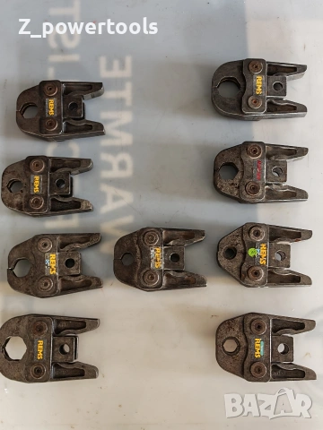 REMS сет челюсти (Профили M и V) – 9 броя в куфар, снимка 2 - Други инструменти - 54282974