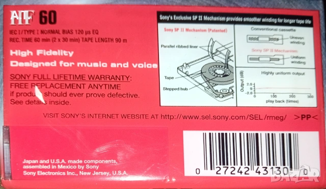 Sony HF 60, снимка 3 - Аудио касети - 53840309