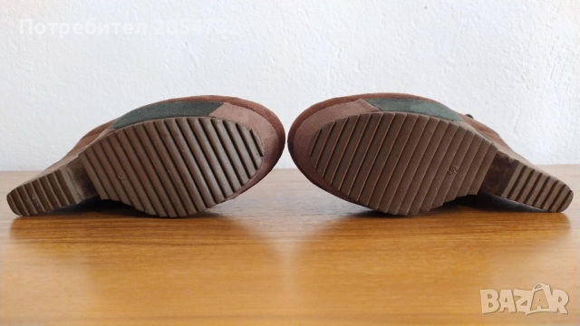 Боти на висока платформа, 38-ми номер, снимка 11 - Дамски боти - 52289503