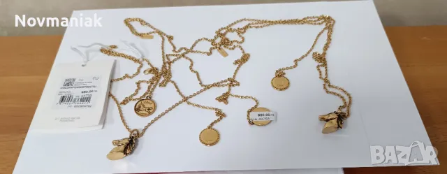 The Chloé Charms necklace-Чисто Ново с Етикет, снимка 7 - Колиета, медальони, синджири - 48498705