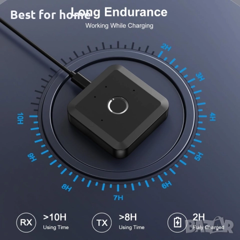 Criacr Bluetooth 5.2 предавател и приемник за телевизор, снимка 7 - Друга електроника - 52234200