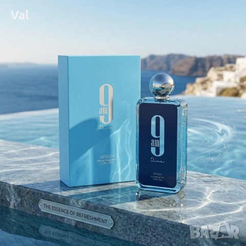 Унисекс парфюм Afnan 9 AM Dive с освежаващи и дървесни нотки, 100мл, снимка 2 - Унисекс парфюми - 54083363
