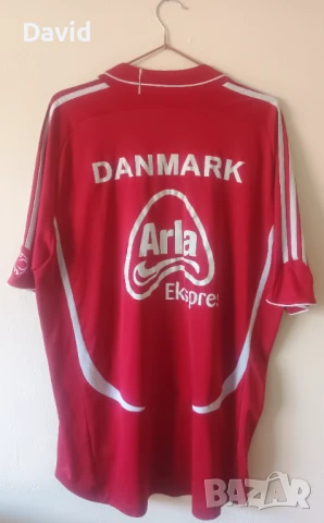 Оригинална тренировъчна фланелка на Дания 05-07, снимка 2 - Футбол - 51366859
