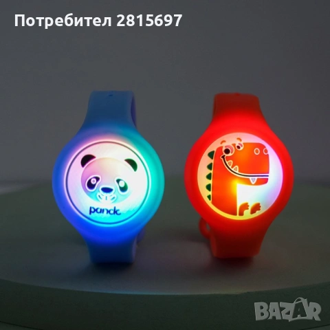 Детска играчка часовник против комари със светлинен ефект, снимка 9 - Други - 53868237