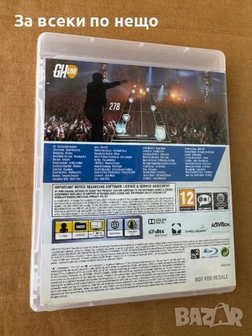 Guitar Hero Live за плейстейшън 3 , PS3 , playstation 3, снимка 3 - Игри за PlayStation - 51630511