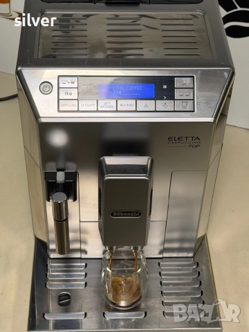 Кафемашина кафе автомат delonghi ELETTA с гаранция, снимка 2 - Кафемашини - 52531528