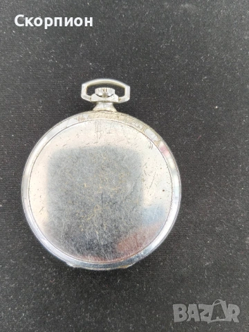  Швейцарски джобен часовник - SYMA  1925г.- 7 JEWELS-SWISS MADE, снимка 16 - Джобни - 46796635