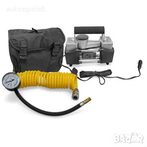 Двуцилиндров Компресор за гуми 12V 