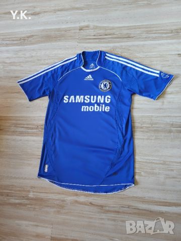 Оригинална мъжка тениска Adidas Climacool x F.C. Chelsea / Season 06-08 (Home), снимка 2 - Тениски - 45232698