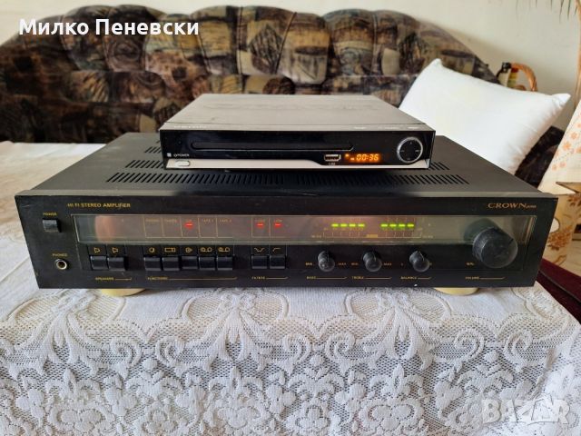 CROWN WS- 440 HIFI STEREO AMPLIFIER  MADE IN GERMANY , снимка 1 - Ресийвъри, усилватели, смесителни пултове - 45919201