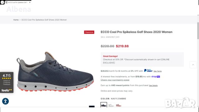 ECCO YAK LEATHER GORE-TEX Shoes размер EUR 39 / UK 6 дамски естествена кожа 166-14-S, снимка 2 - Дамски ежедневни обувки - 45906181