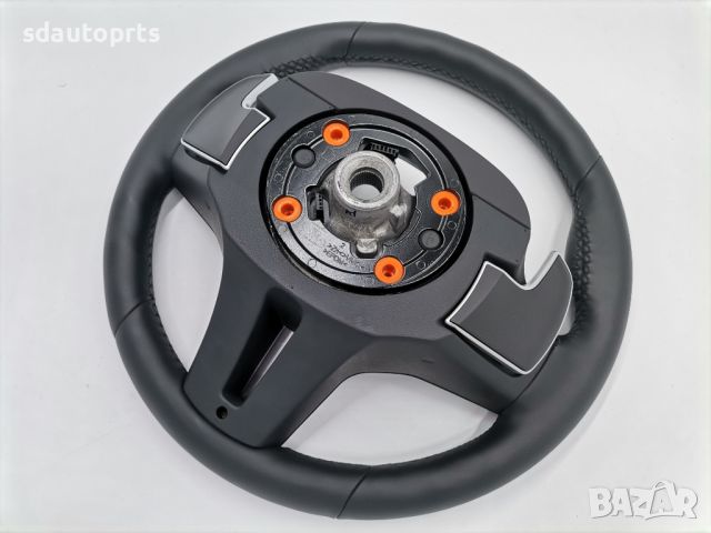 Нов M Sport Черен Спортен Волан BMW 5 G30 G31 G38 6 G32 X3 G01 X4 G02 , снимка 9 - Части - 45925318