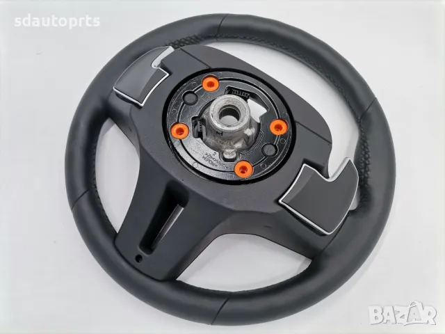 M Sport Черен Спортен Волан BMW 5 G30 G31 G38 6 G32 X3 G01 X4 G02, снимка 9 - Части - 47052657