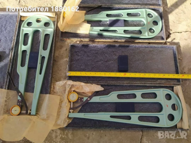 Дебеломери / микрометри DDR - ГДР, снимка 9 - Други инструменти - 52236929