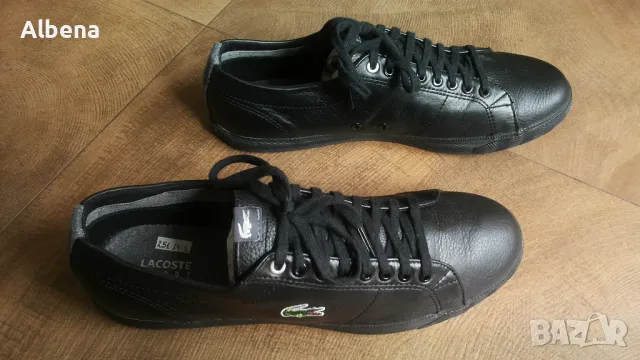 LACOSTE LEATHER Shoes Размер EUR 43 / UK9 обувки естествена кожа 251-14-S, снимка 1 - Ежедневни обувки - 46991197