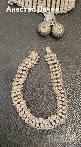 Стари Сребърни гривни, снимка 3 - Гривни - 53795251