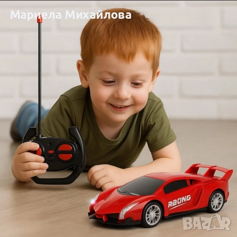 Състезателна кола с дистанционно управление Racing car 1:16., снимка 4 - Коли, камиони, мотори, писти - 52158683