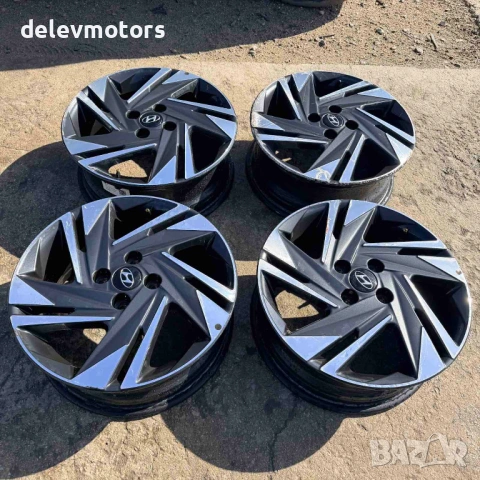 Джанти 5x114.3, 16 цола, 6J, ET50, 52910Q0200R8A със забележки от Hyundai I20 1.0T, двигател G3LE, снимка 3 - Гуми и джанти - 54078892
