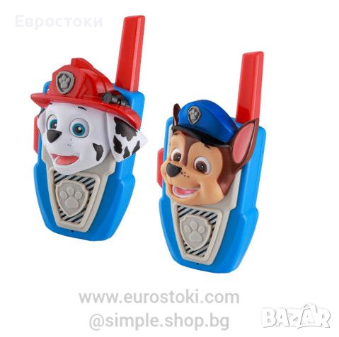 Комплект Уоки Токи PAW PATROL Walkie-Talkie, детско уоки токи Пес Патрул, снимка 1