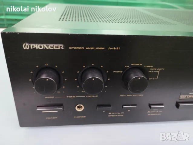 PIONEER A-441, снимка 3 - Ресийвъри, усилватели, смесителни пултове - 46918063