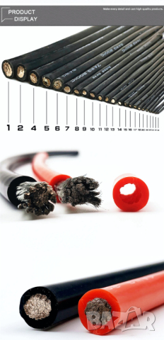 Силиконов кабел 50 мм/2, снимка 3 - Друга електроника - 44983325