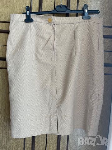 Лятна бежова пола, размер XL/2XL, снимка 2 - Поли - 45287560