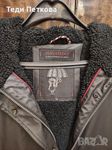 Дамско зимно яке с топла подплата, снимка 3 - Якета - 53845465