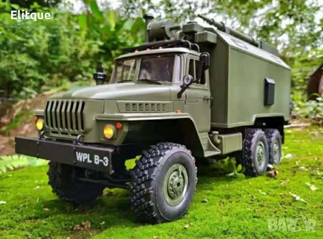 Детска количка тип руски военен камион модел NaughtyDragon с дистанционно TOYCAR8, снимка 5 - Коли, камиони, мотори, писти - 52856575