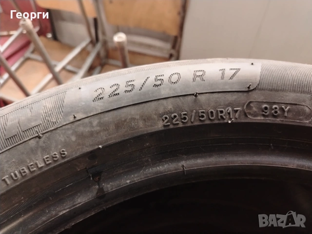 2бр.летни гуми 225/50/17 Michelin, снимка 3 - Гуми и джанти - 53213714