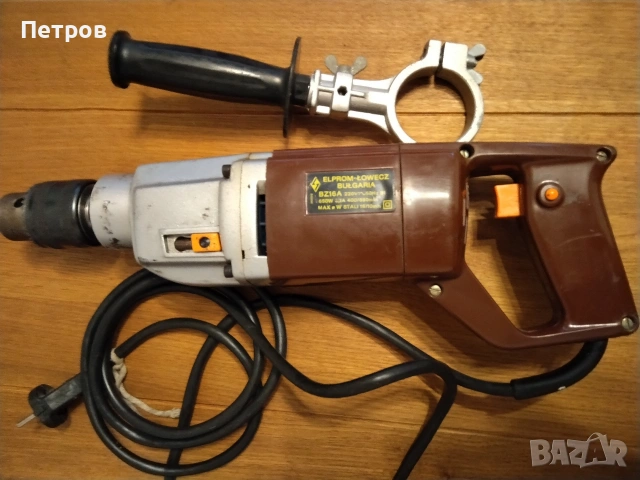 Продавам нова електрическа двускоростна бормашина ЕЛПРОМ BZ16A - ЛОВЕЧ