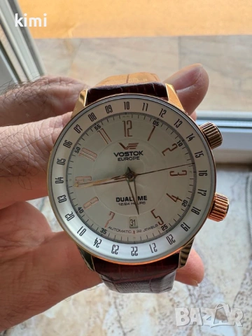 продавам чисто нов часовник -  Vostok-Europe GAZ-14 Limousine - 2426/5609060, снимка 2 - Мъжки - 53579492