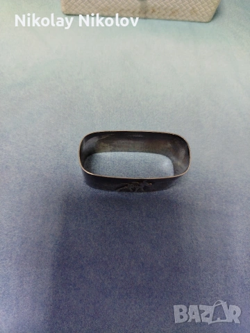 сребърен сълфетник, снимка 3 - Други ценни предмети - 53143808