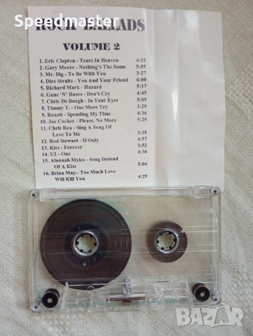 Rock Ballads , снимка 2 - Аудио касети - 54127568